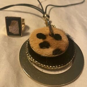 Chico’s necklace and ring